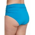 thumbnail image 2 of Anne Cole womens  Hi Waist Shirred Bottom, 20W, 2 of 2