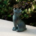thumbnail image 5 of BINGLI Garden Resin Cat Statue with Butterfly Decor - Cute Cat Sculpture for Indoor/Outdoor Yard, Patio, Flower Bed - Weatherproof Figurine Home Decoration Gift, 5 of 9