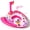 Pink, variant on SUNRAD Kids Inflatable Pool Floats, Pirate Ship Print Pool Toys with Water Gun, Summer Outdoor, Beach, Birthday Gift for Kids Age 3-8（Blue）