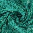 thumbnail image 2 of Zelouf Janet Ribbon Soutache Lace Mesh  , Sewing, DIY, Crafts Fabric by the Yard, Emerald Wave, 20 Yard, 2 of 3