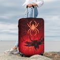 thumbnail image 7 of Pofeuu Black Spider Web With Spiders Print Luggage Suitcase Cover Protector Luggage Washable Covers Aesthetic for 18/24/28/32 inch Luggage（No luggage included）-Large, 7 of 7