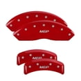 thumbnail image 3 of MGP 4 Caliper Covers Engraved Front & Rear MGP Red finish silver ch Fits select: 2007-2011 LEXUS GS 350, 2006-2012 LEXUS IS 350, 3 of 6