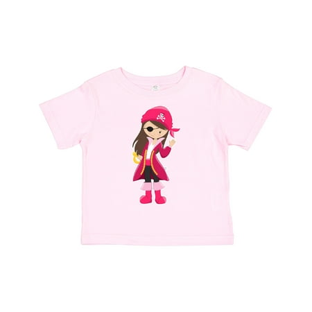 

Inktastic Pirate Captain Gift Toddler Toddler Girl T-Shirt