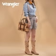 thumbnail image 5 of Wrangler Aztec Tote Bag for Women Boho Shoulder Purses and Handbags, Aztec Coffee, 5 of 7