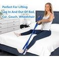 thumbnail image 3 of 42 Inch Leg Lifter, Leg Lifter After Hip Replacement, Leg Lifter for After Knee Surgery, Leg Lifter Strap Rigid with Multi Loops, Leg Lifters Getting Legs in and Out of Bed, Car, Couch, Wheelchair, 3 of 6