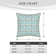 thumbnail image 4 of Kll Owl Decorative Throw Pillow Covers Velvet Soft For Couch Sofa Bedroom Living Room Outdoor -16"X16", 4 of 8