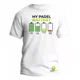 thumbnail image 1 of Playera Pádel Caballero Padelearte Mod. Padel Battery W - Xl, 1 of 2