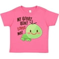 thumbnail image 3 of Inktastic My Great Aunt Loves Me- Cute Turtle Boys or Girls Toddler T-Shirt, 3 of 5
