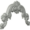 thumbnail image 2 of Ekena Millwork 9 7/8"W x 6 1/4"H x 1/2"P Kent Center Onlay, 2 of 6