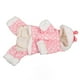 thumbnail image 5 of Abrigo de invierno para perros Bling Bling sudadera con capucha de una pieza color rosa XL, 5 of 12