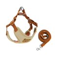 thumbnail image 2 of Dog Leashes for Small & Medium Dogs,Pet Dog Leash Set Small Medium Dog Vest Breathable Puppy Chest Strap French Chihuahua Pet(XS,Beige), 2 of 4