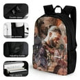 thumbnail image 3 of Roman Reigns Backpack, 17-Inch Laptop Backpack, High Capacity Backpack For College Travel, Lightweight Daybackpack, 3 of 8