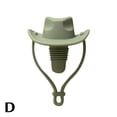 thumbnail image 5 of Pekkaxy Cowboy Hat Wine Bottle Stopper, Reusable Leakproof Wine Sealer for Beverage Storage, 5 of 8