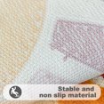 thumbnail image 4 of Alfombras de baño bohemias, alfombrilla de baño de microfibra absorbente antideslizante, absorción rápida de humedad para varios lugares de uso, fácil cuidado, colores alegres y brillantes, goma, 4 of 7