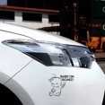 thumbnail image 4 of Naievear Señal de advertencia de seguridad Bebé a bordo Etiqueta engomada del coche Calcomanía reflectante Decoración del vehículo (hy), 4 of 5