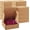 Kraft, variant on Cardboard Boxes,15 Pack Shipping Boxes 6x6x2 Recyclable Mailing Boxes Colored Corrugated Cardboard Box Small Storage Boxes for Shipping, Mailing, Gifts Packaging (Coffee)