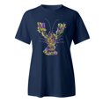 thumbnail image 4 of PMUYBHF T-Shirt Décontracté Imprimé à Manches Courtes Col Rond pour Femmes 8550 S, 4 of 5