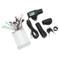 thumbnail image 3 of Kit de controlador de bicicleta eléctrica de 450 W, sin escobillas, con pantalla LCD y acelerador para reacondicionamiento de 36 V y 48 V., 3 of 14