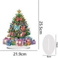 thumbnail image 5 of JASGARDE DIY Tabletop Diamond Art Painting Kit, Special Shaped Rhinestone Desk Placement Ornament, Home Stand Up Gem Painting Craft Kit, Gift, Christmas Tree, 5 of 6