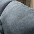 thumbnail image 4 of HONBAY Convertible Sectional Sofa Couch, L-Shaped Couch with Modern Linen Fabric for Small Space Dark Grey, 4 of 7