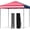 American Flag Printing,6.6x6.6FT, variant on BarefHaven 10x10 Ft Pop Up Canopy, Easy Set-up Instant Tent with Center Lock, Carry Bag, Rotatable Feet, 8 Stakes, 4 Ropes, Outdoor Canopy Tent for Beach, Camp, Patio, Market (White)