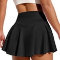 thumbnail image 2 of Plus Size Tennis Skirt For Women High Waist Stretchy Elastic Band Comfortable Athletic Dress With Flowy Fabric, 2 of 5