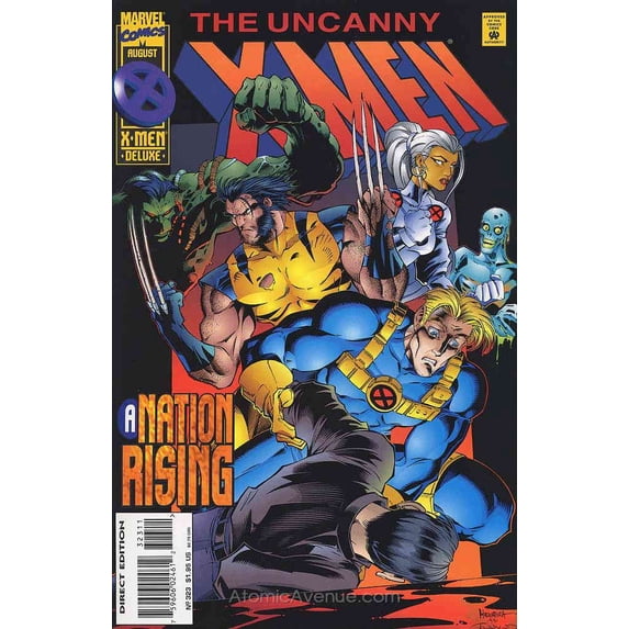 Uncanny X-Men, The #323 Deluxe VF ; Marvel Comic Book