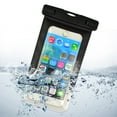 thumbnail image 2 of Transparent Mobile Pouch, Waterproof, Snow Resistant, Dirt Protection Cover for Mobile Gadgets, Protective Case (Black-6.5 Inch), 2 of 5