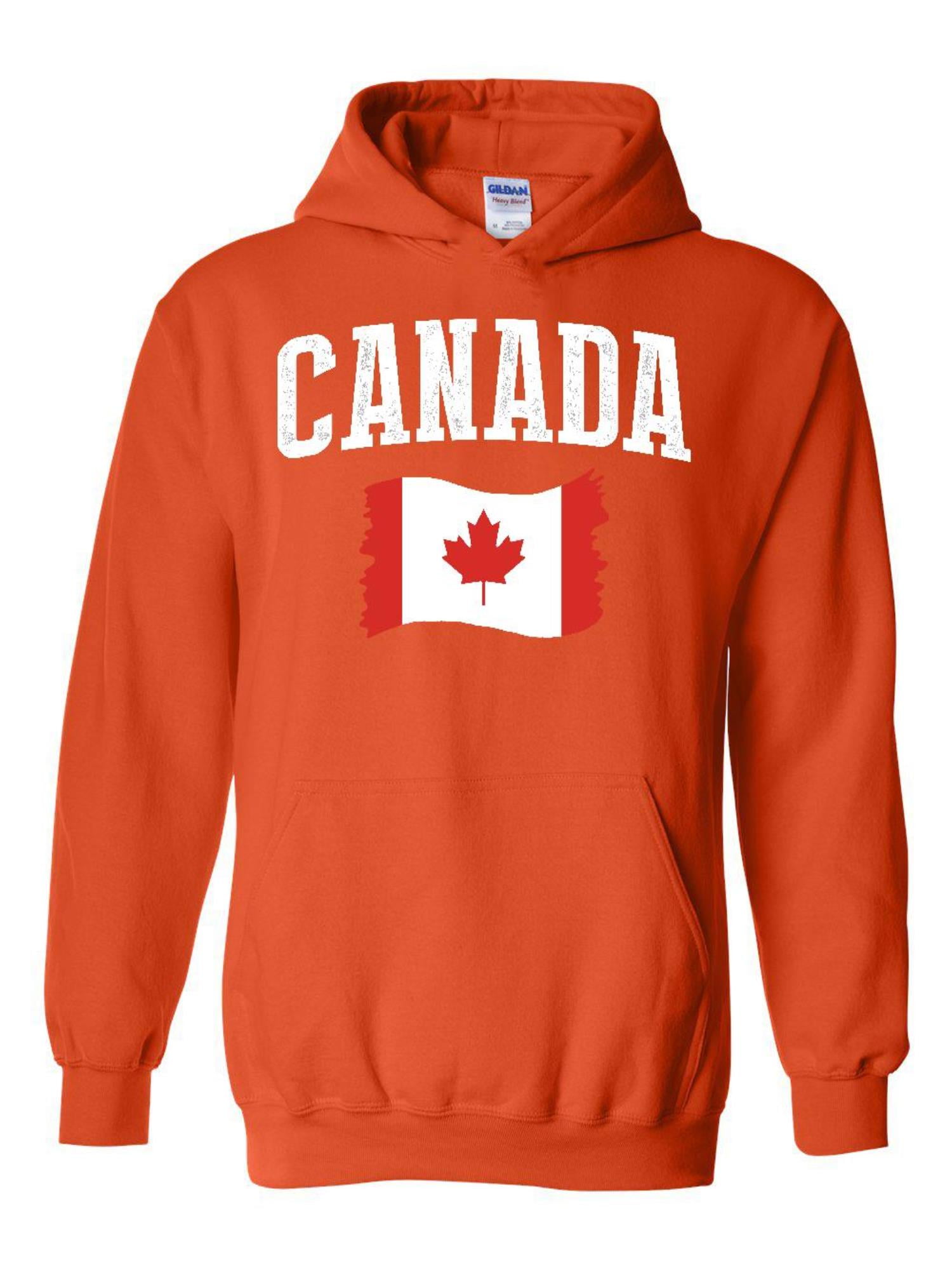 Normal is Boring Unisex Canada Flag Hoodie Sweatshirt