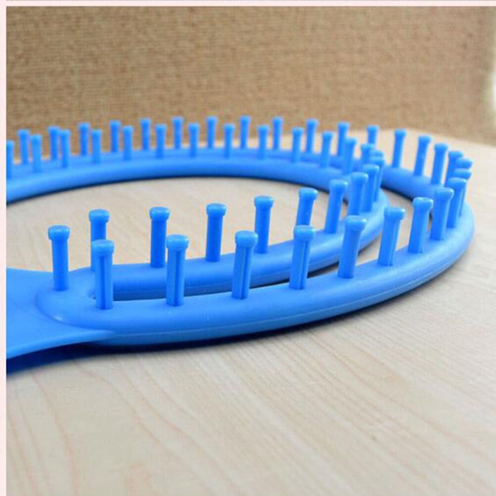 COMPUKAS Knitting and Crochet Tools for Beginners Blue 1 Set