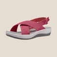 thumbnail image 1 of Zapatillas de verano para mujer, zapatos informales para mujer, sandalias con cuña de plataforma ligera Wmkox8yii nm7397, 1 of 7