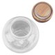 thumbnail image 3 of 1 tarro de cristal con tapa de madera japonesa, contenedor de grano, contenedor sellado (200ml) HOMEMAXS 8210626-MX, 3 of 6