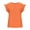 Orange, variant on TIHLMK Women's Tops, Tees & Blouses Fashion Women Summer Casual Round-Neck Short Sleeve Pullove Solid Blouse T-Shirt Hot Pink