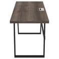 thumbnail image 5 of Bowery Hill Home Office Small Engineered Wood Desk in Gray, 5 of 9