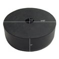 thumbnail image 5 of RAParts Eight (8) Cargo Trailer Door Ramp 2.5" Round Black Rubber Bumper Replacement, 5 of 9