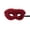 A006- Red, variant on Masquerade Mask for Women Plush Half Face Fox Style 9 Inch Mask for Halloween Party Halloween Accessory Brown, 1 Piece