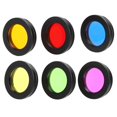 thumbnail image 3 of Kit de Filtres d'Objectif Colorés, 6 Couleurs Filtre d'Objectif 1.25 Pouces Ensemble Filtre Télescope Haute Capacité, 3 of 8