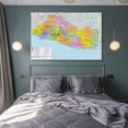 thumbnail image 4 of El Salvador Map Posters Posters Wall Art Painting Canvas Gift Living Room Prints Bedroom Decor Poster Artworks 20x30inch(50x75cm), 4 of 6