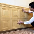 thumbnail image 4 of Pegatinas de pared 3D, faldones de pared, paredes de sala de estar, pegatinas de bolsas blandas anticolisión, papel tapiz autoadhesivo para dormitorio, 4 of 5