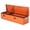 Orange, variant on Heavy Duty Steel Truck Bed Tool Box, 48 x 16 x 14 Inch Lockable Trailer Tongue Box with Side Handles, Weather-Resistant Storage Chest for Pickup Truck, RV, Trailer