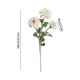 thumbnail image 3 of Decoración del hogar, decoración de habitaciones, decoración de paredes Rama de peonía artificial Peonía de 3 cabezas Flor artificial Decoración de bodas y hogares Arreglo floral Flor artificial de pl, 3 of 6