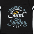 thumbnail image 4 of Inktastic Saint on Sunday Boys or Girls Toddler T-Shirt, 4 of 5