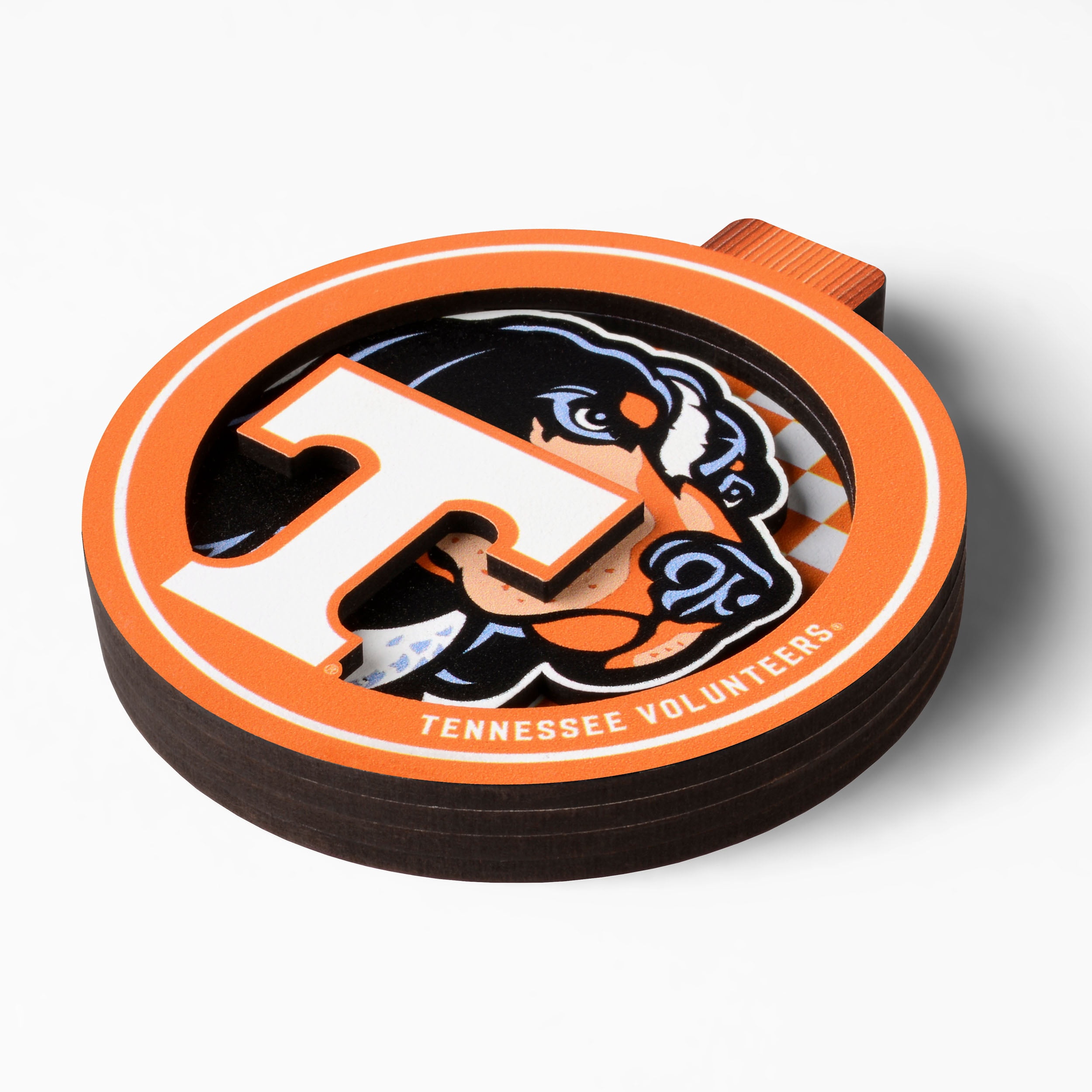 YouTheFan NCAA Tennessee Volunteers 3D Logo Series Ornament