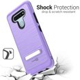 thumbnail image 5 of CoverON LG K51 / Reflect Case with Magnetic Metal Kickstand Protective Hybrid Phone Cover - SleekStand Series, 5 of 7