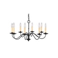 thumbnail image 2 of Beaumont Lane 8 Light Chandelier in Black, 2 of 2