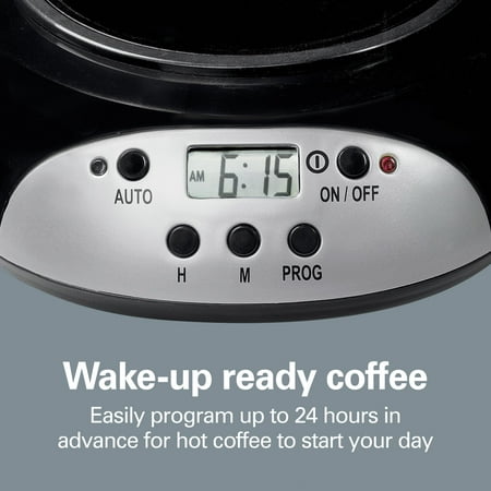 

Hamilton Beach Programmable Coffee Maker 12 Cups Black Model 49465R