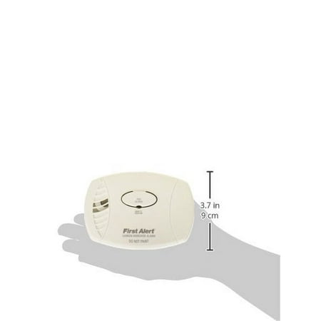 First Alert Carbon Monoxide Alarm, 9V Battery Operated, Electrochemical Sensor,Carbon Monoxide Alarm