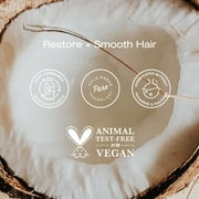 Raw Sugar The Moisture Smoothie Conditioner, Coconut + Agave + Sweet Almond Milk, 18 fl oz