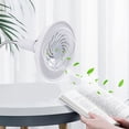 thumbnail image 3 of Lámpara de ventilador de techo OOKWE de 10 W, luz LED E27 con base de enchufe adaptador B22 a E27 para habitación, 3 of 8