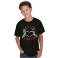 thumbnail image 5 of Love You To Death Heart Skeleton Crewneck T Shirts Boy Girl Teen Brisco Brands X, 5 of 5